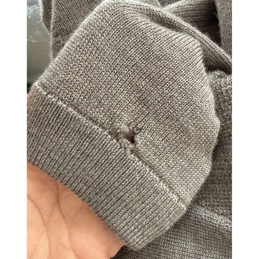 Lululemon Lotus Long Sleeve Raglan Crew Neck Knit Sweater Logo Size Small - Picture 7 of 7